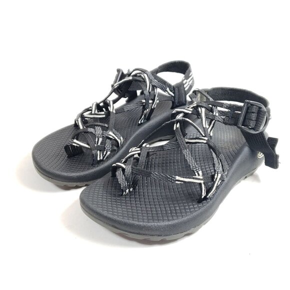 Chaco Womens Scatter B/W Performance Sandals Size 6 - Picture 2 of 9